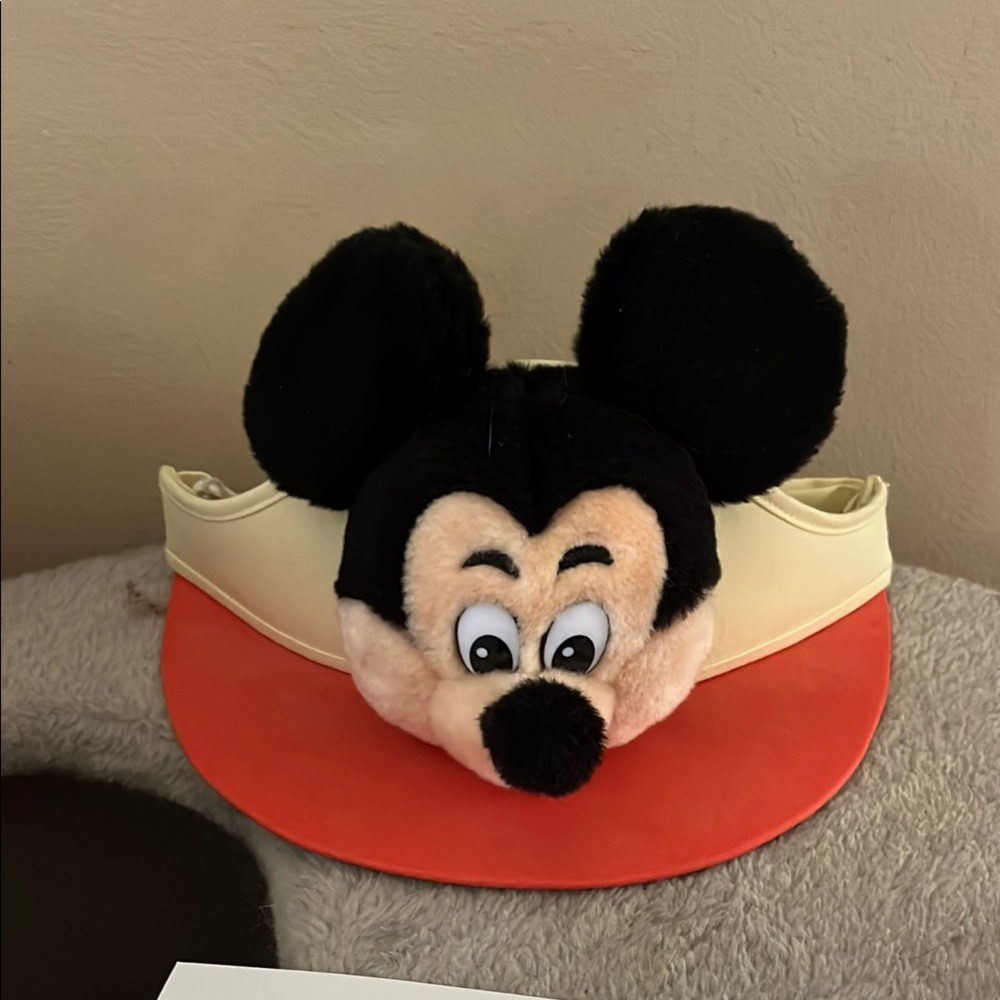 Disney Mickey Mouse Ear Visor from the vault collection NWT